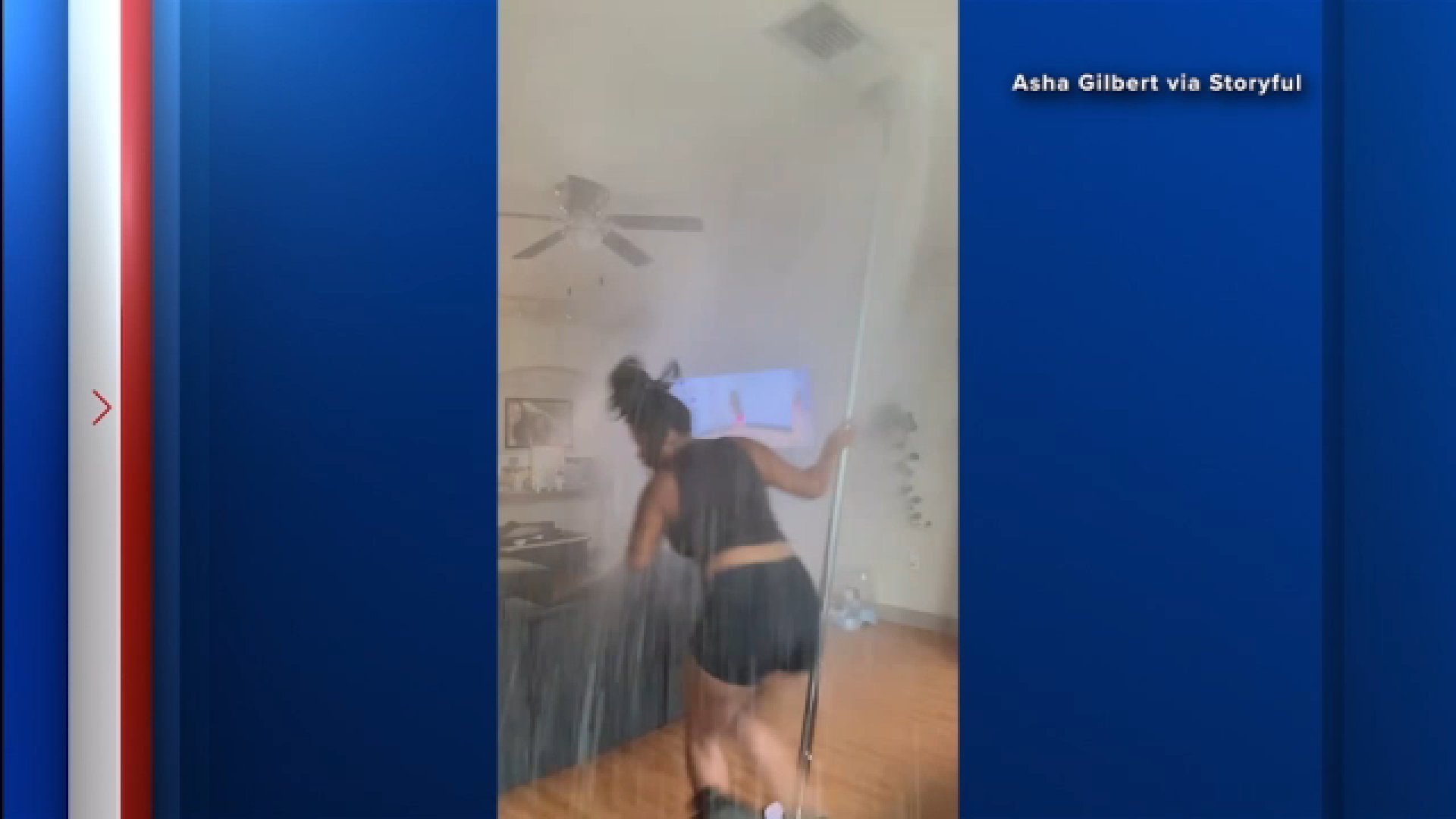Pole dancing mishap leads to water damage in multiple apartment units