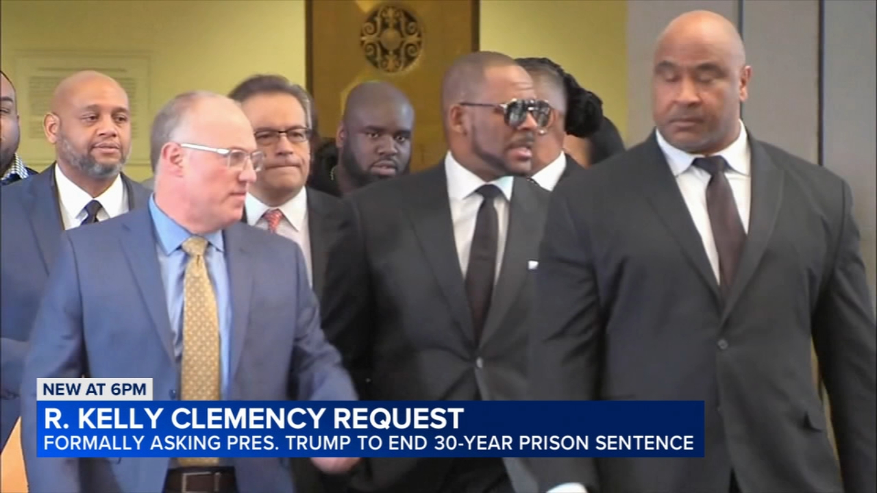 R. Kelly formally asks Trump to commute 30-year sentence for sexual misconduct convictions