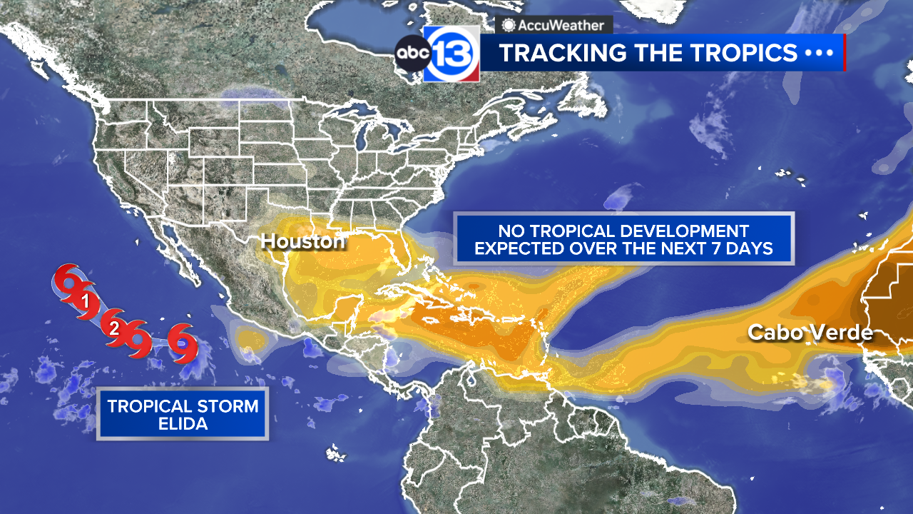 Monitoring potential development over the eastern Gulf this week