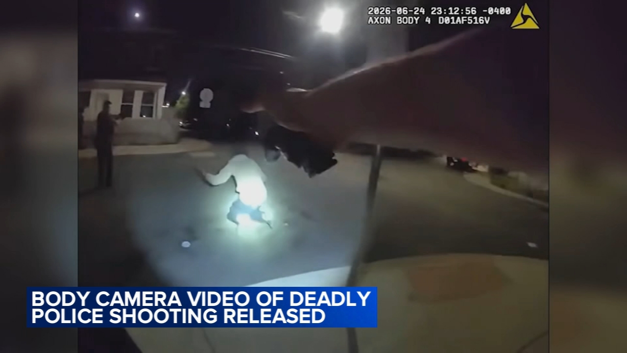 Body camera video released of Wilmington, Delaware police shooting that killed 19-year-old Kadir Skinner; family calls for charges