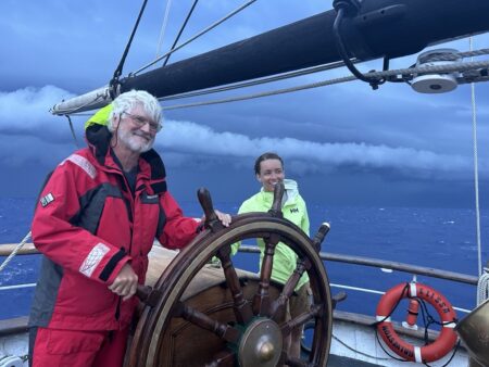 What life is like on the historic Elissa ship during its voyage from Galveston to New York