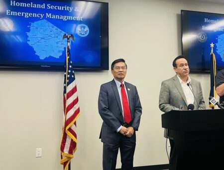 Republican Daniel Wong, Democratic commissioners at odds about his status as interim Fort Bend County judge